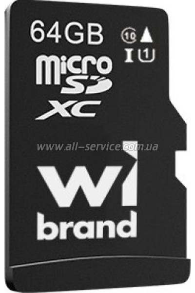   Wibrand 64GB microSD class 10 UHS-I (WICDXU1/64GB)