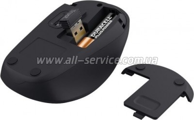  Trust Yvi+ Silent Eco Wireless Black (24549)