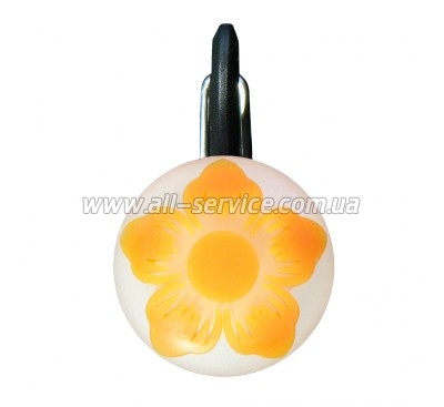  Nite Ize ClipLit Designs Orange Flower/White LED