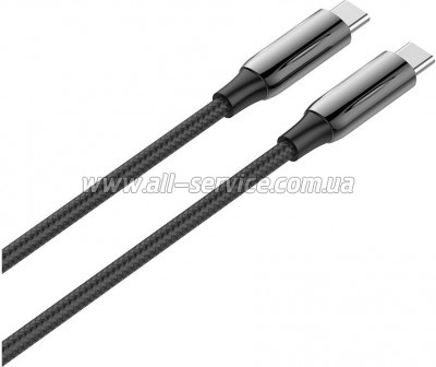 ���� ������ USB-C to USB-C 1.0m 240W black ColorWay (CW-CBPDCC069-BK)