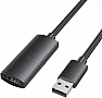 Дата кабель USB 2.0 AM/AF 5.0m Active black Vention (CBKBJ) Дата кабель USB 2.0 AM/AF 5.0m Active black Vention (CBKBJ)