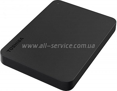  2TB TOSHIBA Canvio Basics USB 3.0 Black (HDTB420EK3AA)