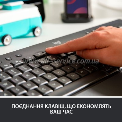  Logitech Signature K650 USB/Bluetooth UA Graphite (920-010945)