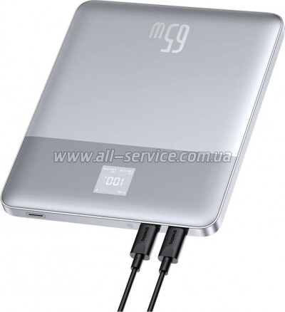 ������� ������������� Baseus Blade2 Ultra 12000mAh 65W Galaxy Silver (P10063800S12-00 / PPBLD2-65)