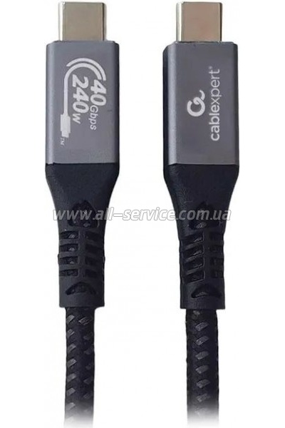 ���� ������ USB-C to USB-C 1.5m USB4 240W Cablexpert (CCBP-USB4-CMCM240-1.5M)
