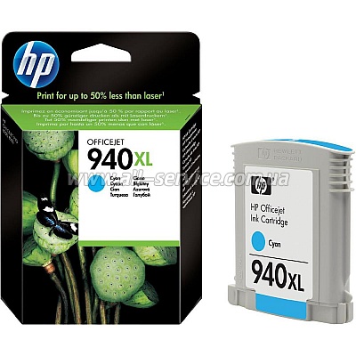  HP 940 OJPro 8000/ 8500 XL Cyan C4907AE