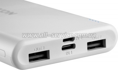   Canyon PB-106 10000mAh Input 5V/2A, Output 5V/2.1A(Max) (CNE-CPB1006W)