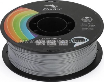 ������� ��� 3D-�������� Creality PLA+ 1��, 1.75��, gray (3301010308)
