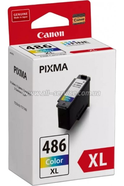�������� Canon CL-486XL Canon TS7640i/ TS7740 Color (6224C001)