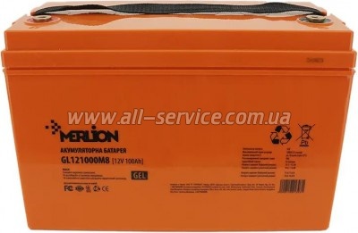 �������������� ������� Merlion 12V 100Ah GEL (GL121000M8 GEL)