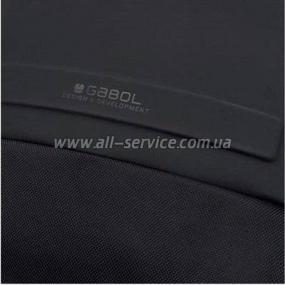   Gabol Expandable Backpack Capital 9/11L Black (413156-001) (930733)