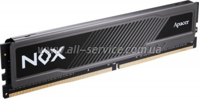     DDR4 16GB (2x8GB) 3200 MHz NOX Apacer (AH4U16G32C28YMBAA-2)