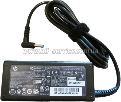 ���� ������� � �������� HP 65W 19.5V 3.33A ������ 4.5/3.0 pin inside (PPP09D-S / A40146)