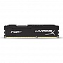  8GB KINGSTON HyperX OC KIT DDR3,1600Mhz CL10 Fury Black 2x4GB (HX316C10FBK2/8)
