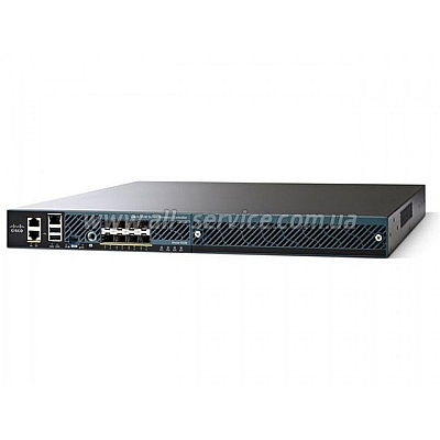 Контроллер Cisco 5508 Series Wireless Controller for up to 12 APs (AIR-CT5508-12-K9) Контроллер Cisco 5508 Series Wireless Controller for up to 12 APs (AIR-CT5508-12-K9)