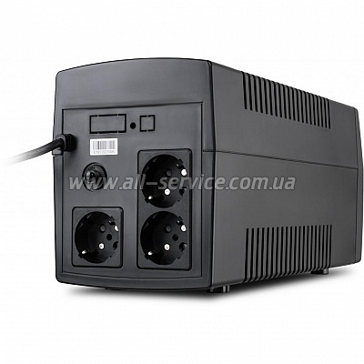  Vinga LED 1500VA plastic case (VPE-1500P)