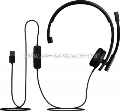  Logitech H570e Corded for Business Mono Teams USB-A Black (981-001426)