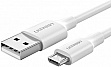 ���� ������ USB 2.0 AM to Micro 5P 2.0m US289 White Ugreen (60143)