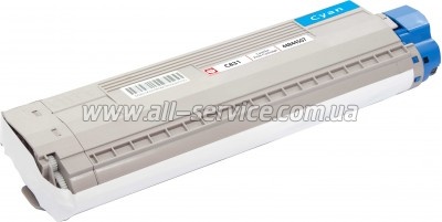 �����-�������� BASF OKI C831/ C841 ������ 44844507 Cyan (BASF-KT-44844507)