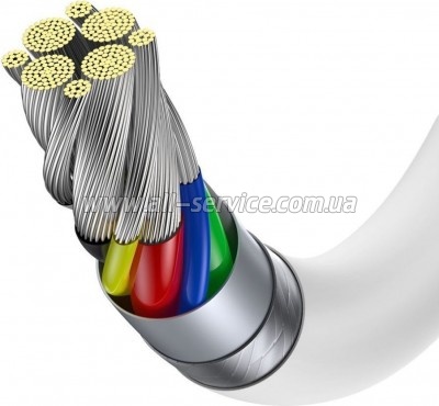 ���� ������ USB-C to USB-C 1.0m 100W white Baseus (CATYS-B02)