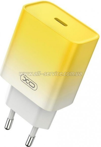 �������� ������� XO CE18 PD 30W USB-C Yellow (XO-CE18-YEL)