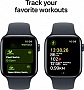 - Apple Watch SE 2024 GPS 44mm Midnight Aluminium Case with Midnight Sport Band - M/L (MXEK3QH/A)