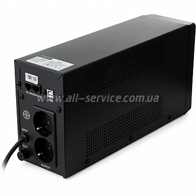  Vinga LCD 600VA metal case with USB (VPC-600MU)
