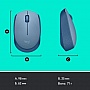  Logitech M171 Blue Grey (910-006866)