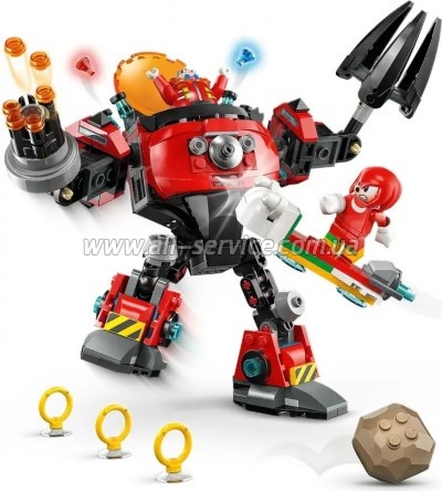 ����������� LEGO Sonic Knuckles vs. Dr. Eggman Egg Crusher Mech (77005)