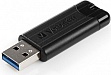  32GB VERBATIM USB 3.0 STORE'N'GO PINSTRIPE BLACK (49317)