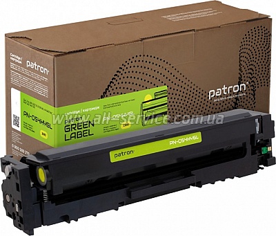 �������� Patron Green Label Canon 054H yellow (PN-054HYGL)