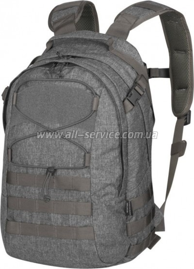   Helikon-Tex 21 Backpack - Nylon Polyester Blend - Melange Grey (PL-EDC-NP-M3)