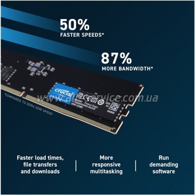     DDR5 32GB 4800 MHz Micron (CT32G48C40U5)