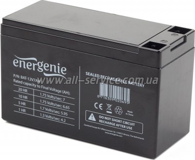 �������������� ������� EnerGenie 12V 7Ah (BAT-12V7AH)