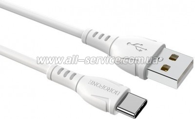 ���� ������ USB 2.0 AM to Micro 5P 1.0m 2.4A black BOROFONE (6931474743916)