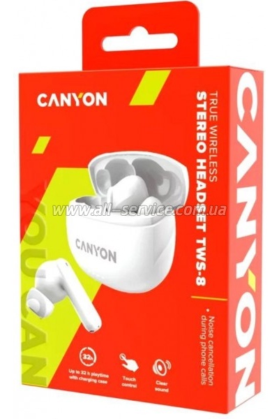 �������� Canyon TWS-8 White (CNS-TWS8W)