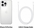  Apple iPhone 16 Pro Max 256GB White Titanium (MYWW3)
