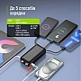 ������� ������������� ColorWay 20000mAh PowerHub PD 22.5W Black (CW-PB200LP07BK)