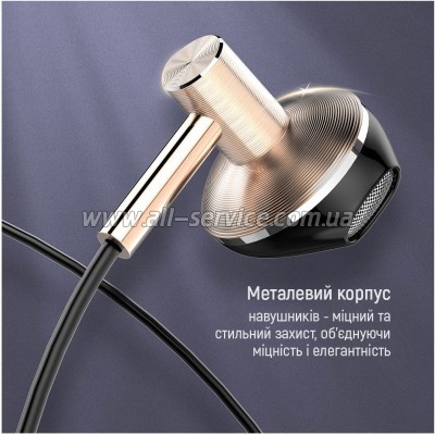 �������� ColorWay Slim 3.5 mm Wired Earphone Blast 2 Black (CW-WD02BK)