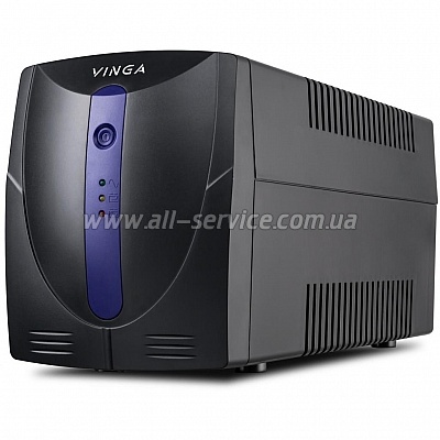  Vinga LED 1500VA plastic case (VPE-1500P)