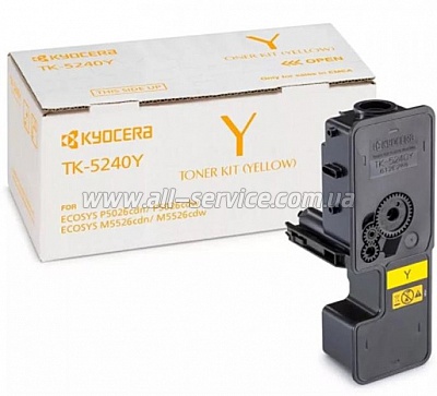   TK-5240Y Kyocera Mita ECOSYS P5026/ M5526 yellow (1T02R7ANL0)