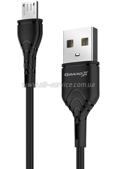   USB 2.0 AM to Micro 5P 1.0m Grand-X (PM-03B)