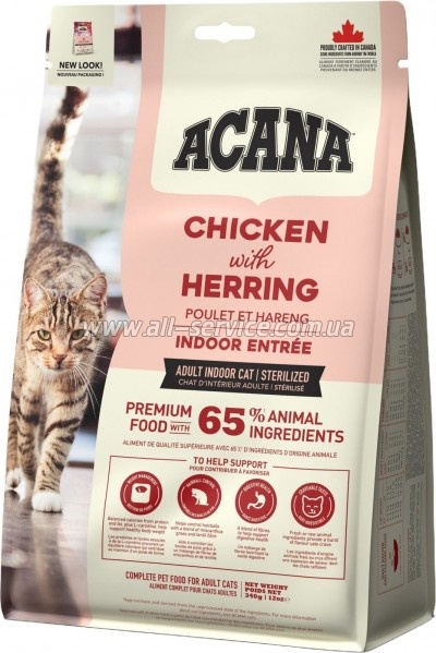     ACANA Indoor Entree 340 (0064992714482)