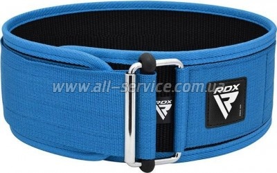   RDX RX1 Weight Lifting Belt Blue XL (WBS-RX1U-XL)