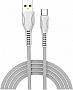���� ������ USB 2.0 AM to Micro 5P 1.0m line-drawing white ColorWay (CW-CBUM028-WH)