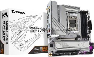   GIGABYTE B650M AORUS ELITE AX ICE (B650M A ELITE AX ICE)