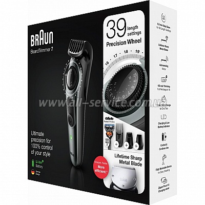 ������� ��� ������� Braun BeardTrimmer BT7240