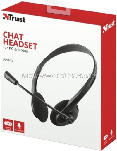  Trust Primo Chat 3.5mm BLACK (21665)