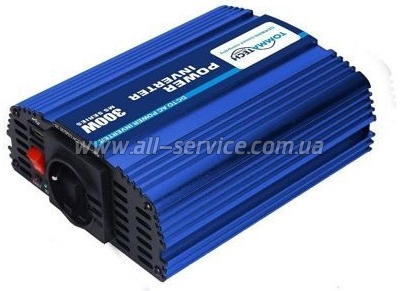   12V/220V MS-300 300W, approximate sinusoid, USB, Shuko Tommatech (29690)