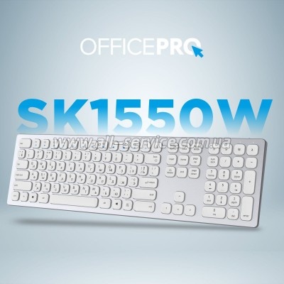  OfficePro SK1550 Wireless White (SK1550W)